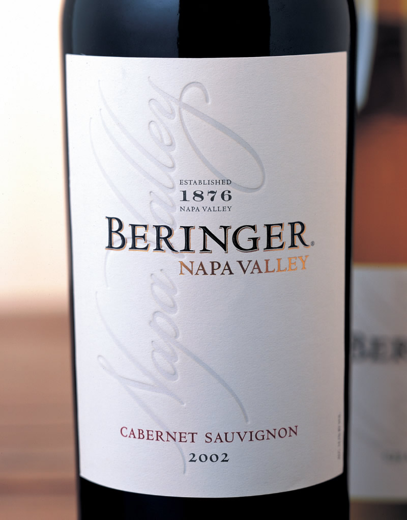 Beringer Wine Packaging Design & Logo