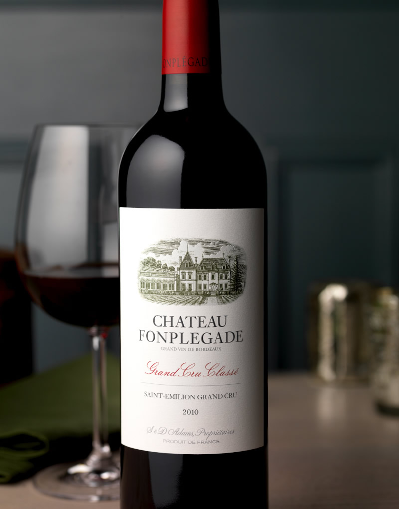 CF Napa Brand Design - Chateau Fonplégade Wine Packaging Design, Logo ...