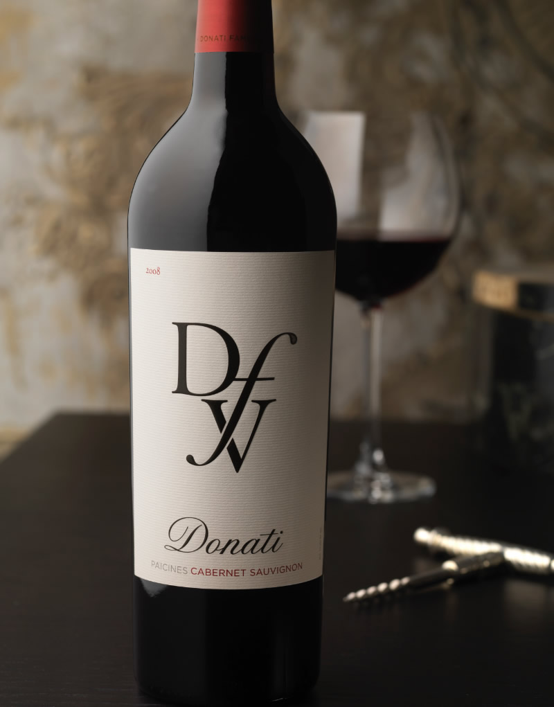 Donati Family Vineyards Wine Packaging Design & Logo
