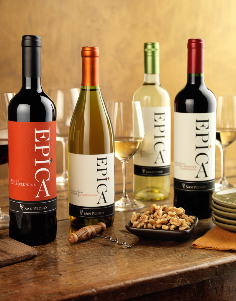 Epíca Wine Packaging Design & Logo