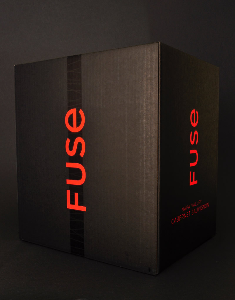 Fuse Black & Red Shipper Design