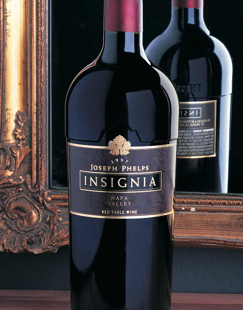 Joseph Phelps Insignia Wine Packaging Design & Logo