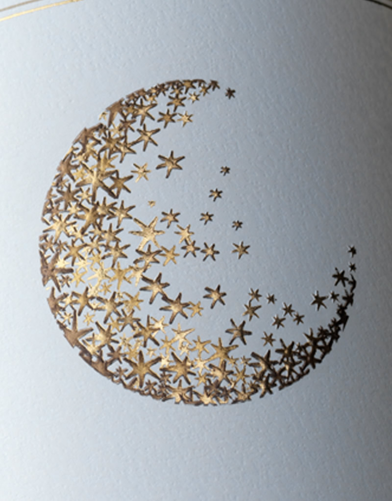 Luna Nuda Wine Packaging Design & Logo Label Detail
