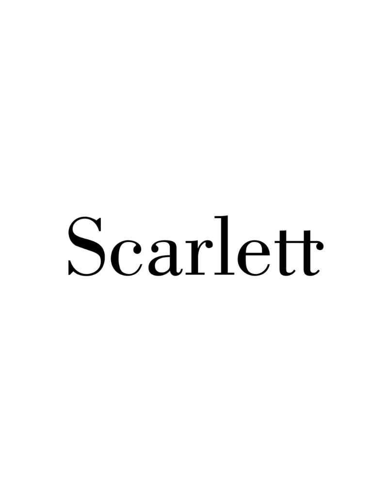 Scarlett Logo Design