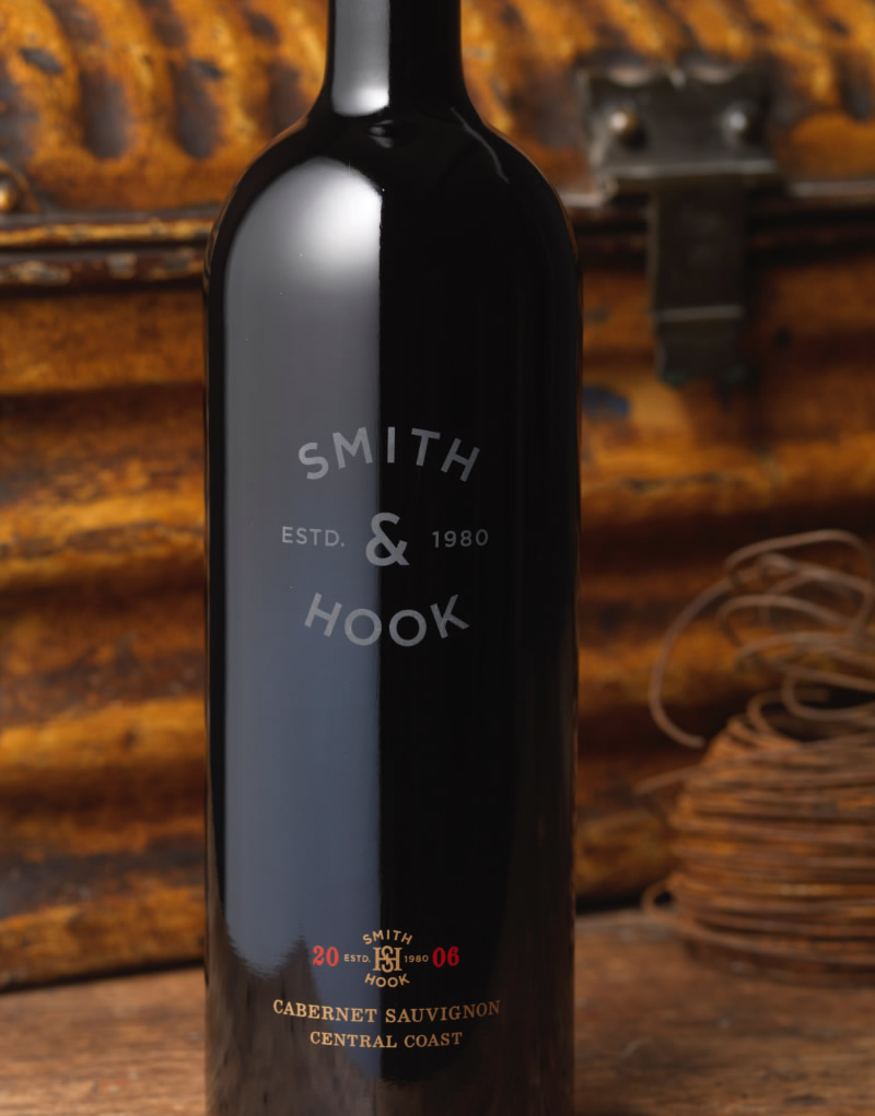 Smith & Hook Wine Packaging Design & Logo