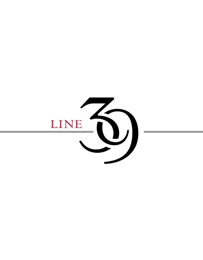 Line 39 White Background Logo Design