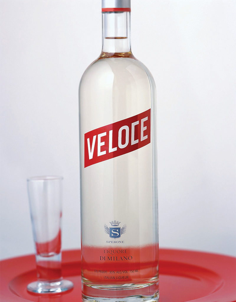 Veloce Liqueur Packaging Design & Logo