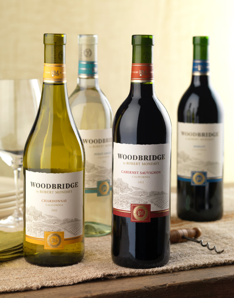 Woodbridge Wine Packaging Design & Logo