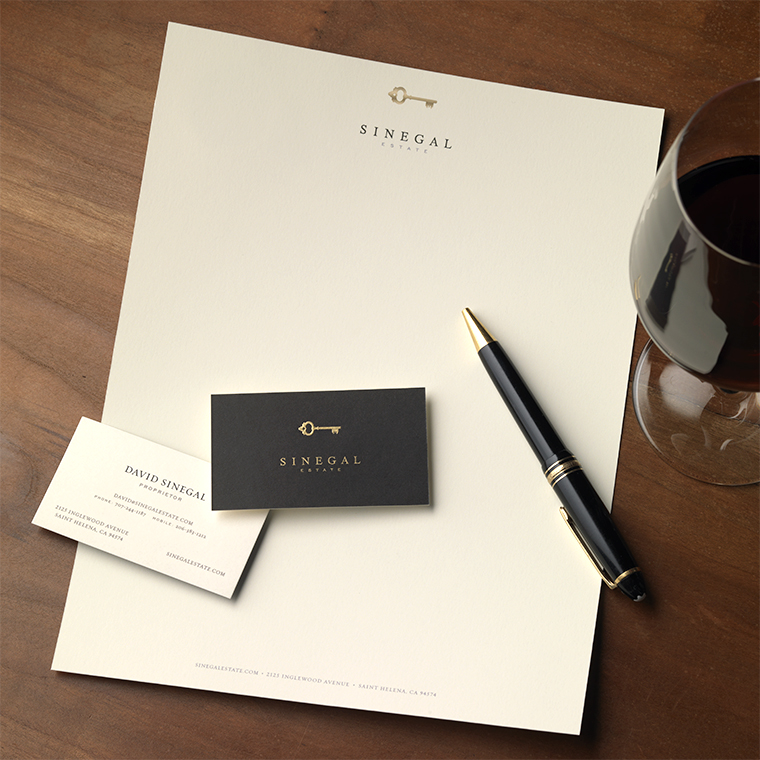 Sinegal Estate Stationery