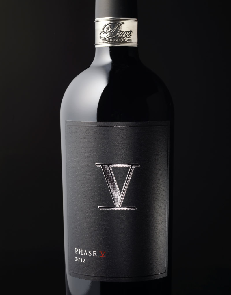 Phase V Wine Packaging Design & Logo