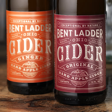 Bent Ladder Hard Cider Packaging Design, Logo | CF Napa Brand Design