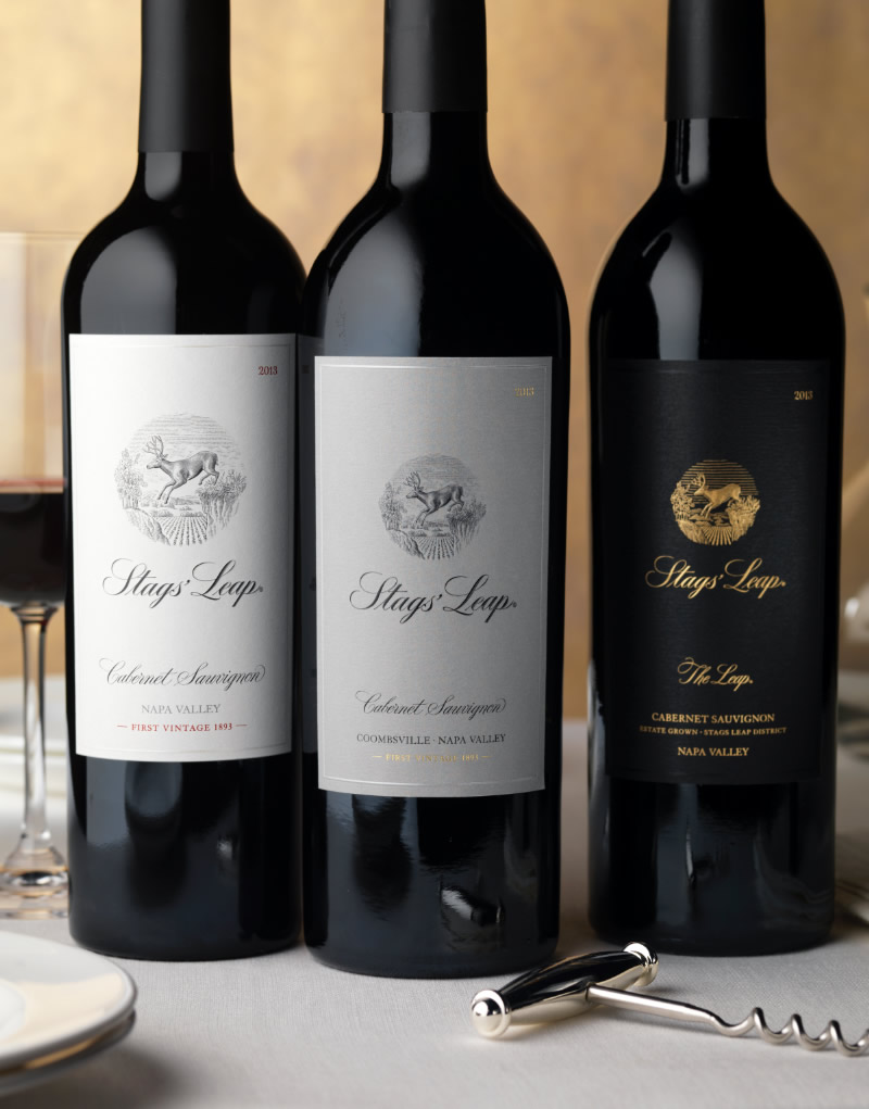 Stags' Leap Winery Packaging Design & Logo