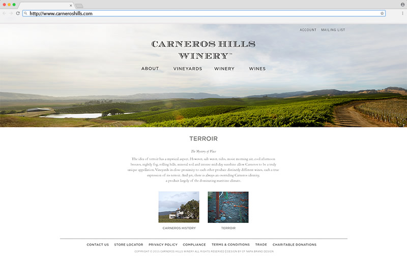 Carneros Hills Winery 