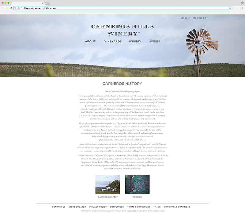 Carneros Hills Winery 