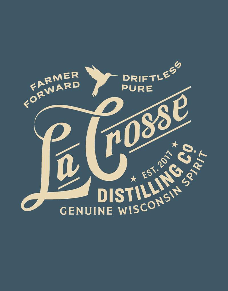 La Crosse Distilling Whiskey Packaging Design CF Napa Brand Design