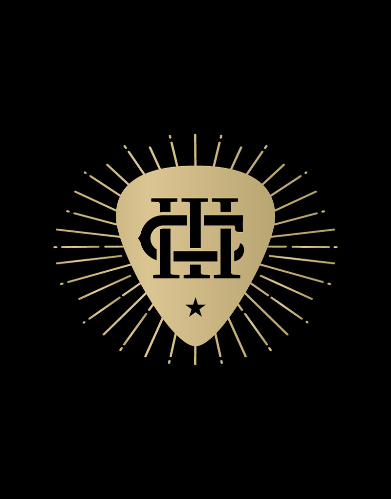 Three Chord Bourbon Logo Design