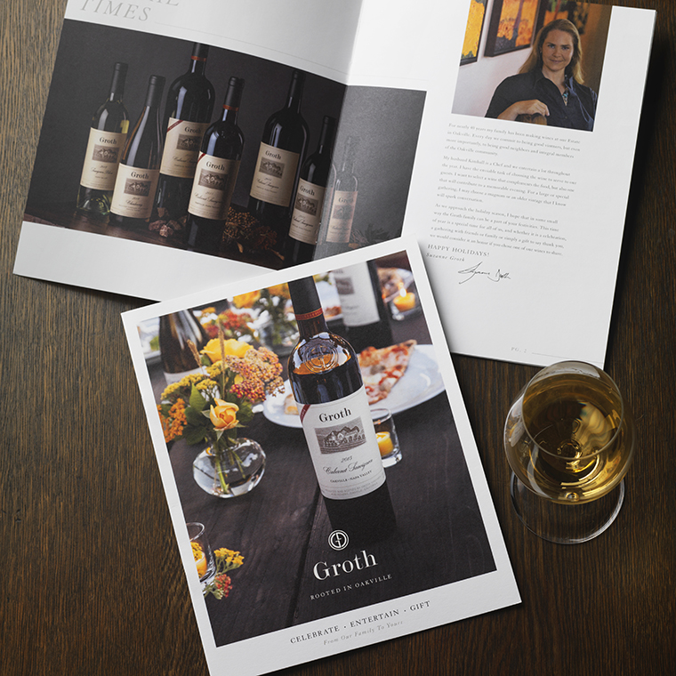 Groth Vineyards & Winery – Gift Catalog