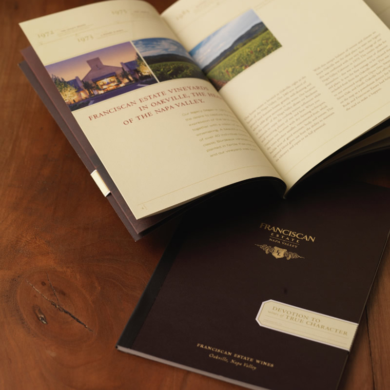 Franciscan Estate Wine Brochure