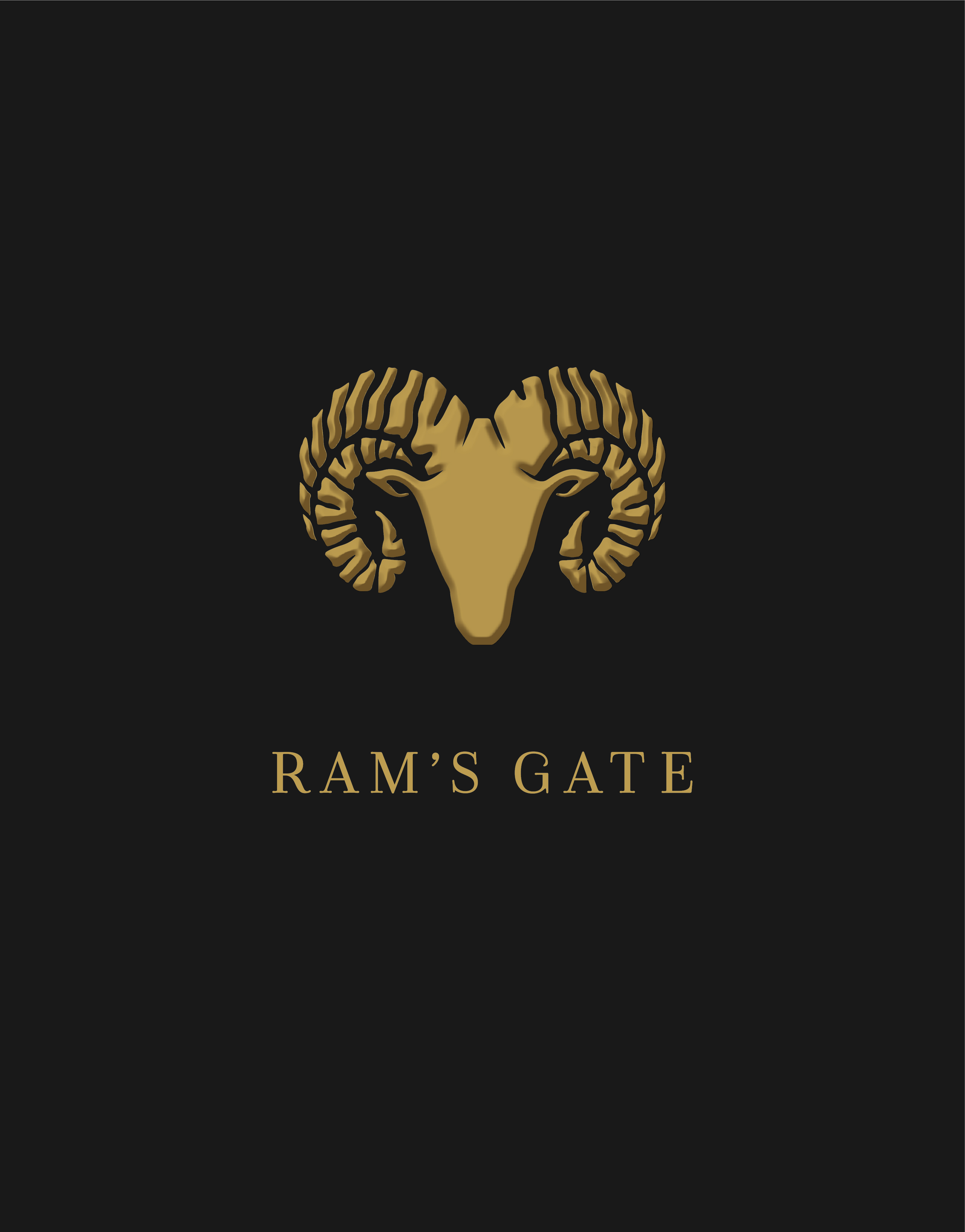 Ram's Gate Logo Design