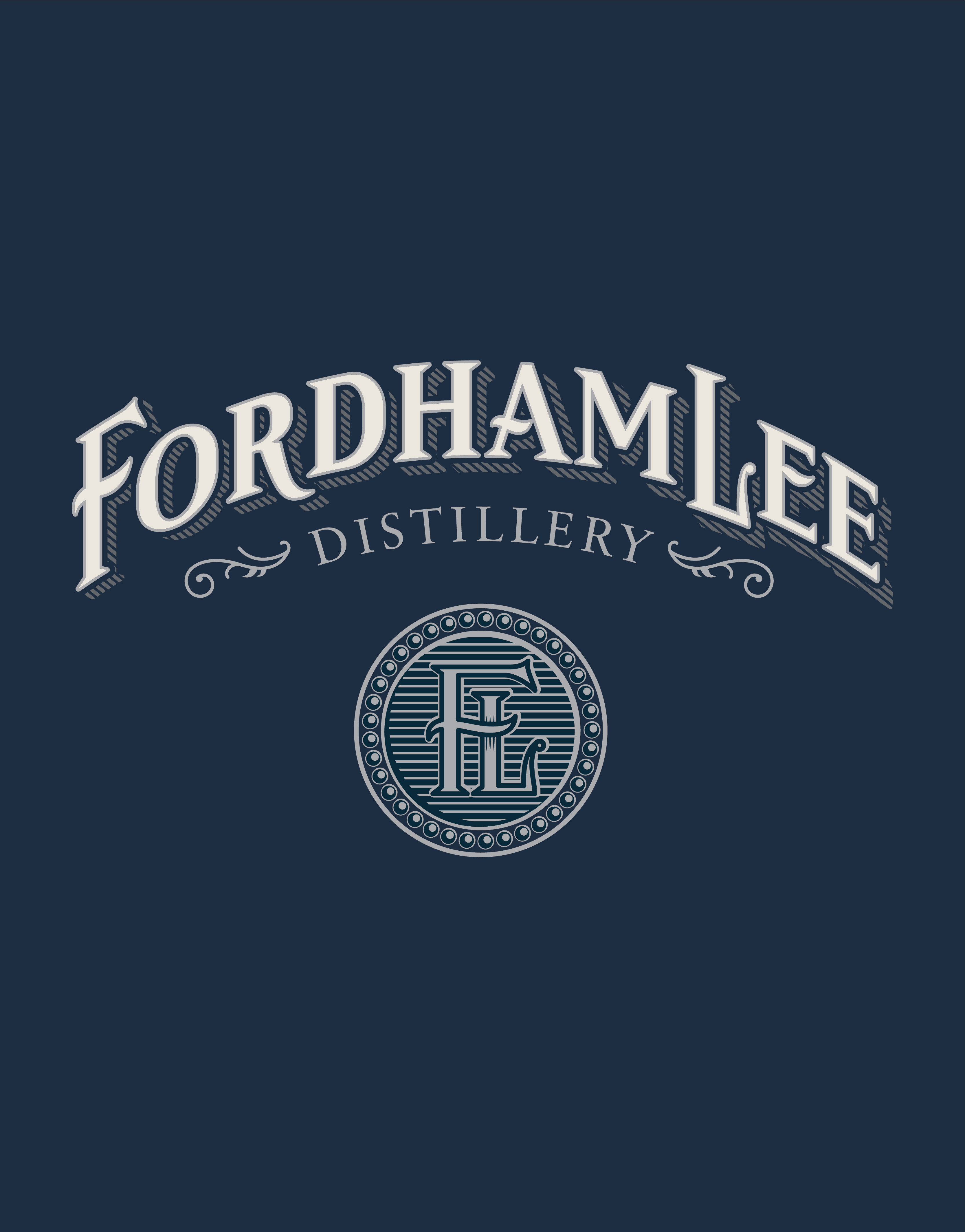 Fordham Lee Distillery Logo Design