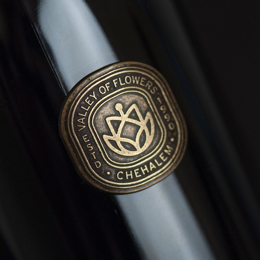 Chehalem Signature Wine Label Design Detail