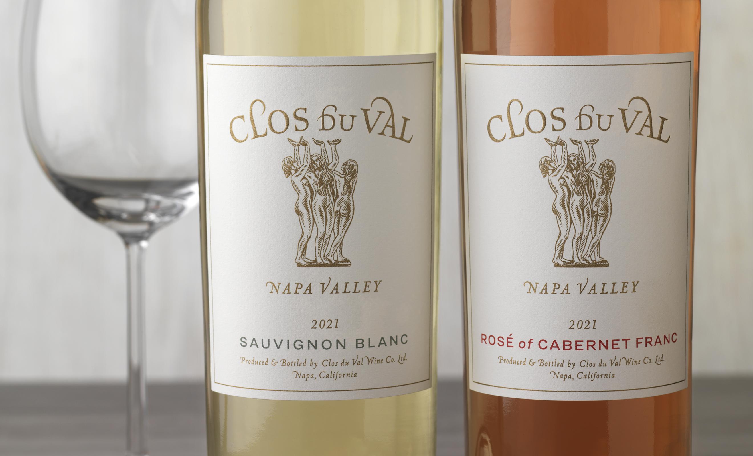 clos du val コットンバッグ ナパ Clos du Val Wine Design | CF Napa Brand Design