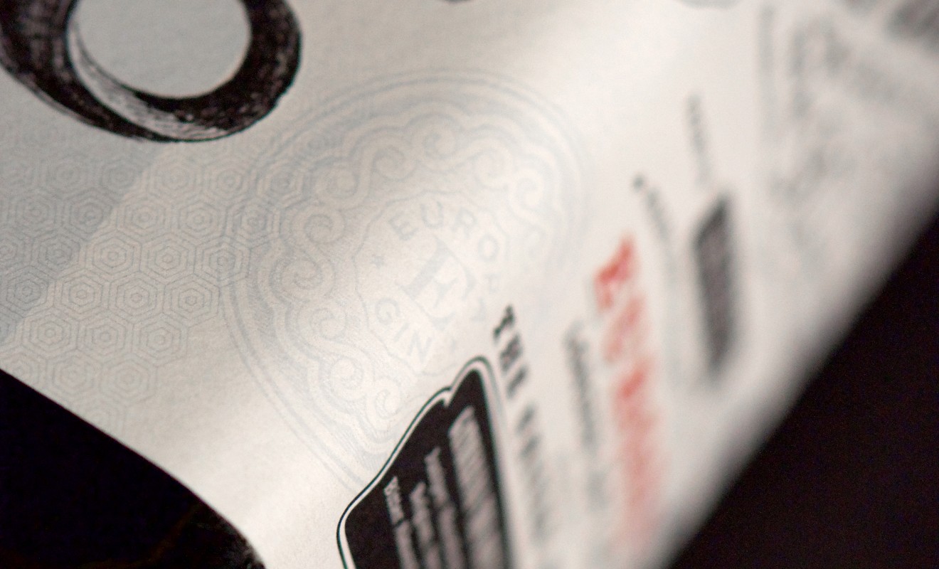 The Gin Foundry Europe Gin Seal Detail