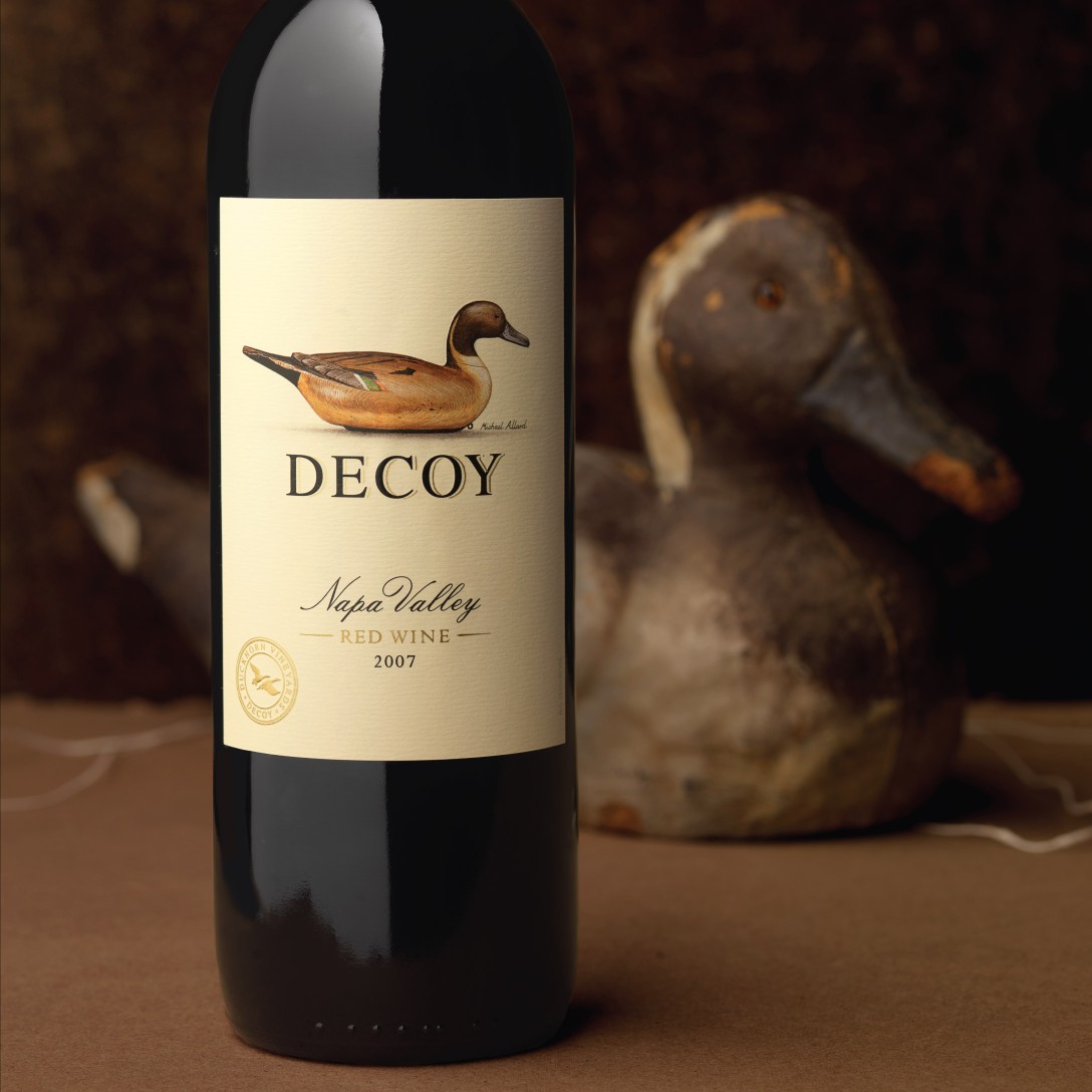 Duckhorn Vineyards Decoy Wine Packaging Design & Logo