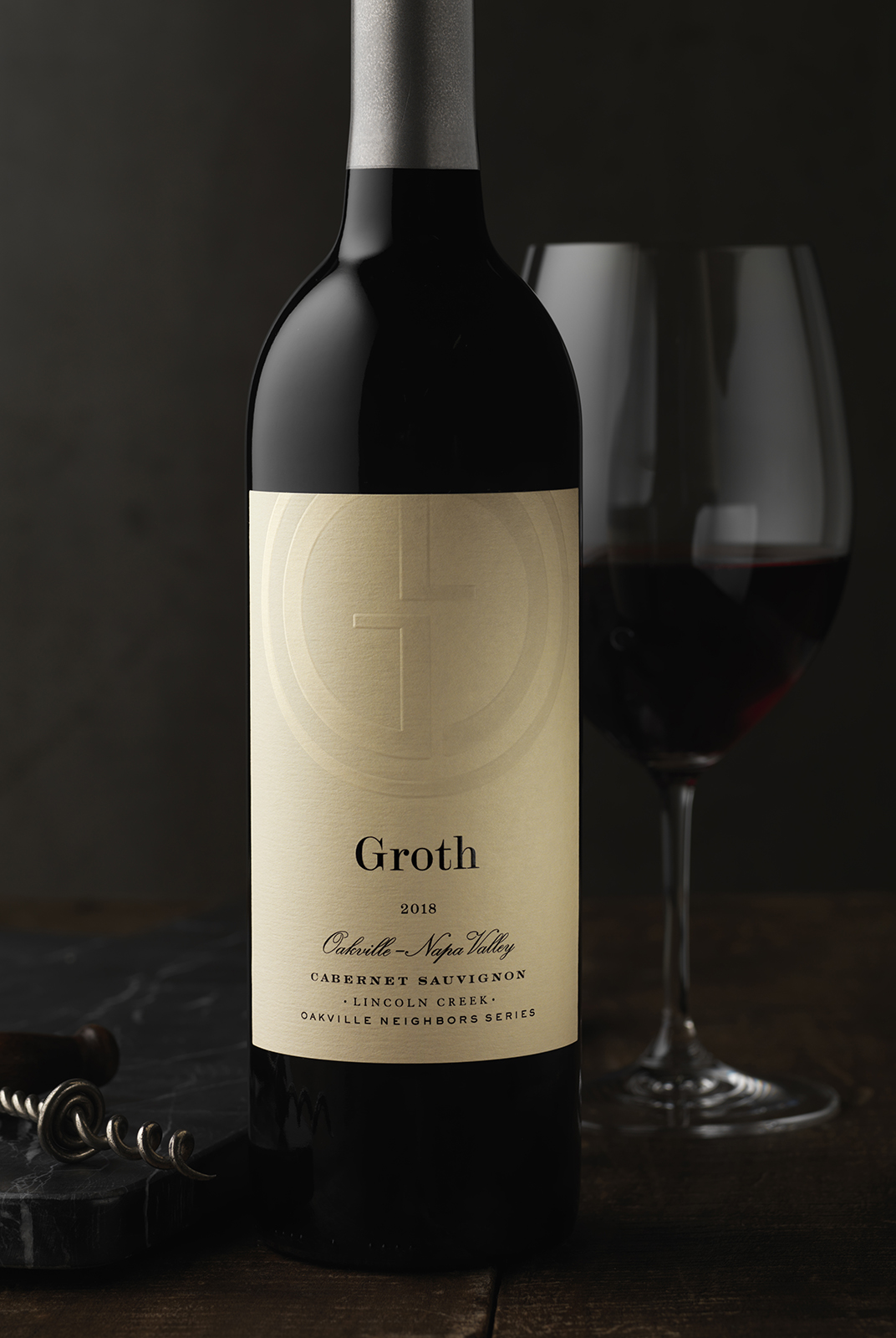 Groth Oakville Neighbors Series Wine Packaging Design & Logo