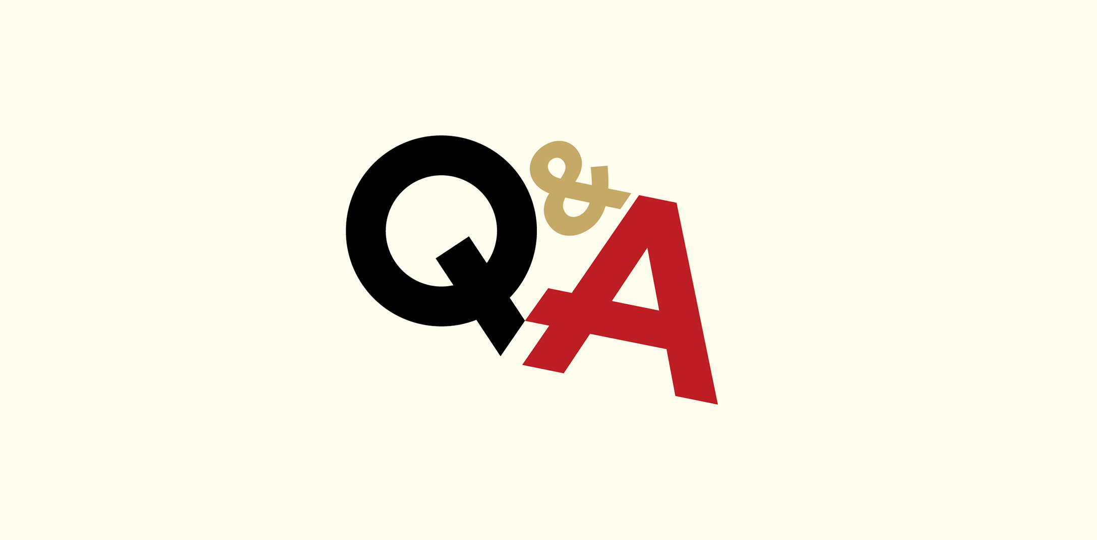 Q & A Wine Logo Design