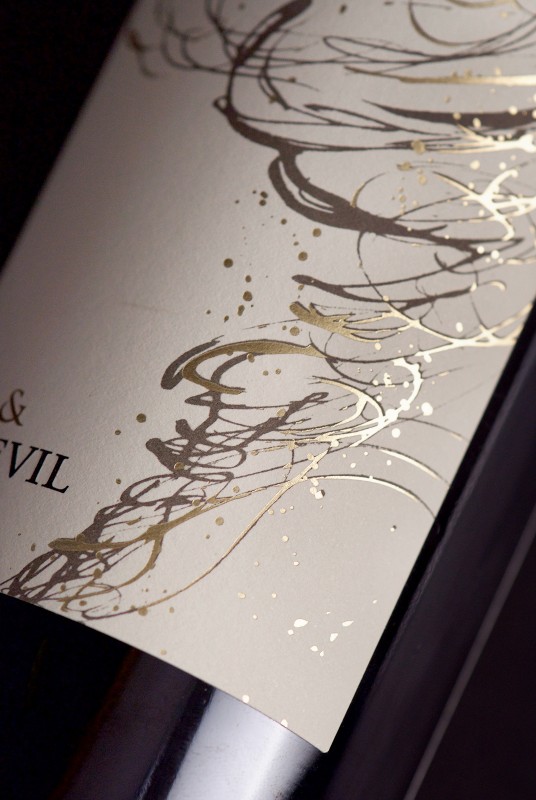 The Owl & The Dust Devil Label Design Detail