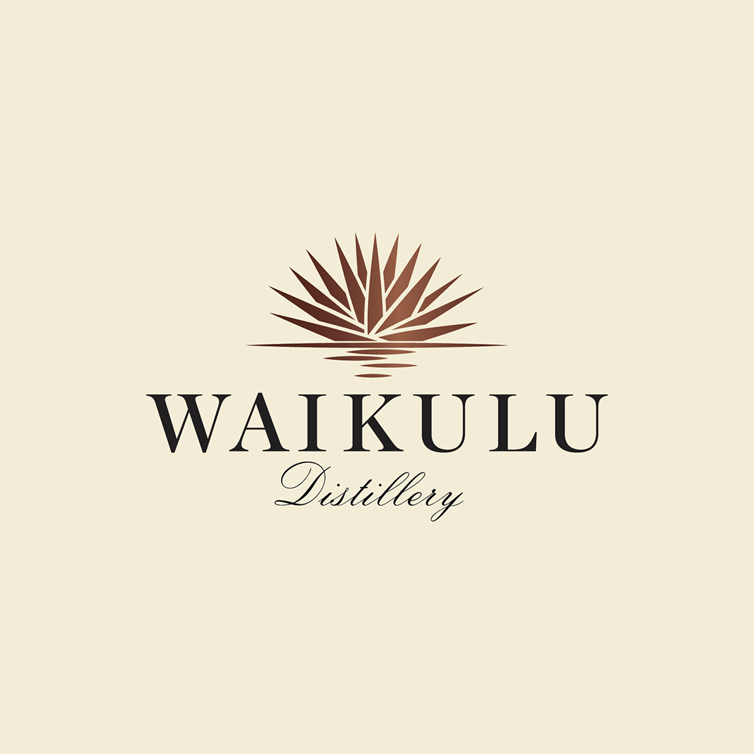 Waikulu Distillery Logo Design