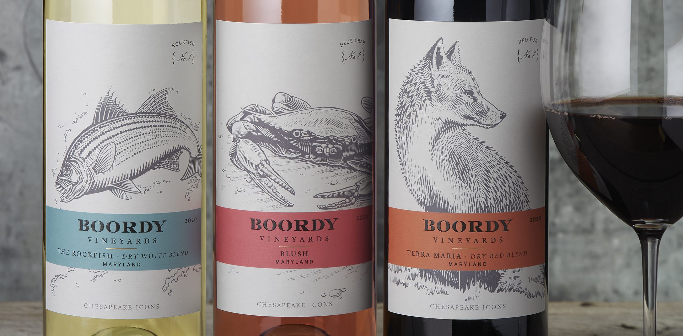 Boordy Vineyards Chesapeake Icons