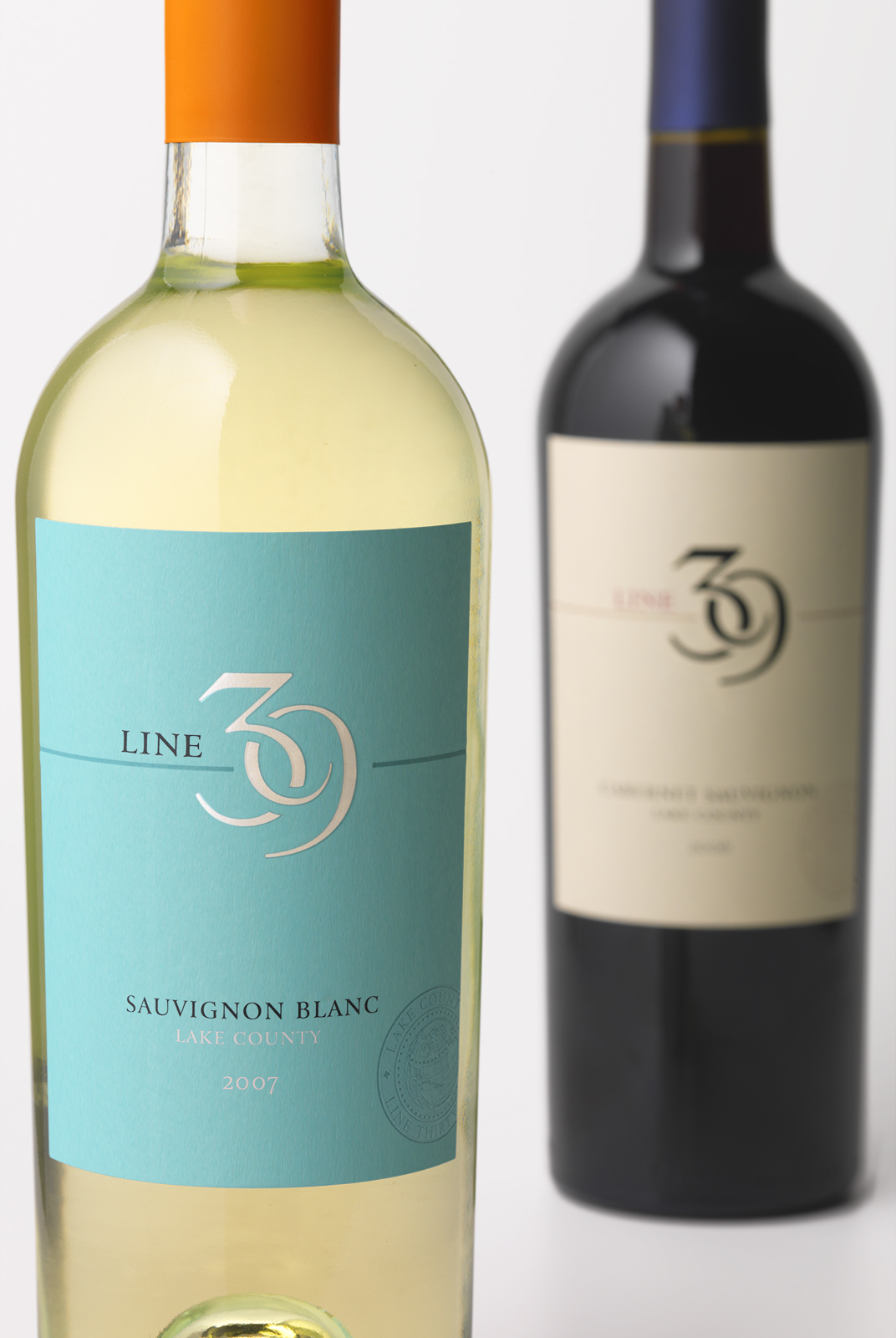 Line 39 Wine Packaging Design & Logo