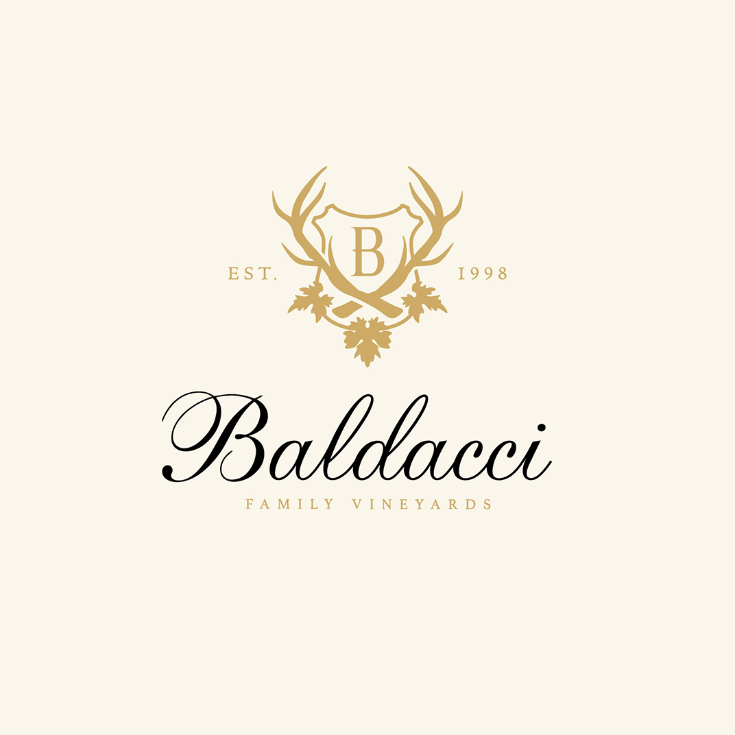 Baldacci Family Vineyards Logo Design