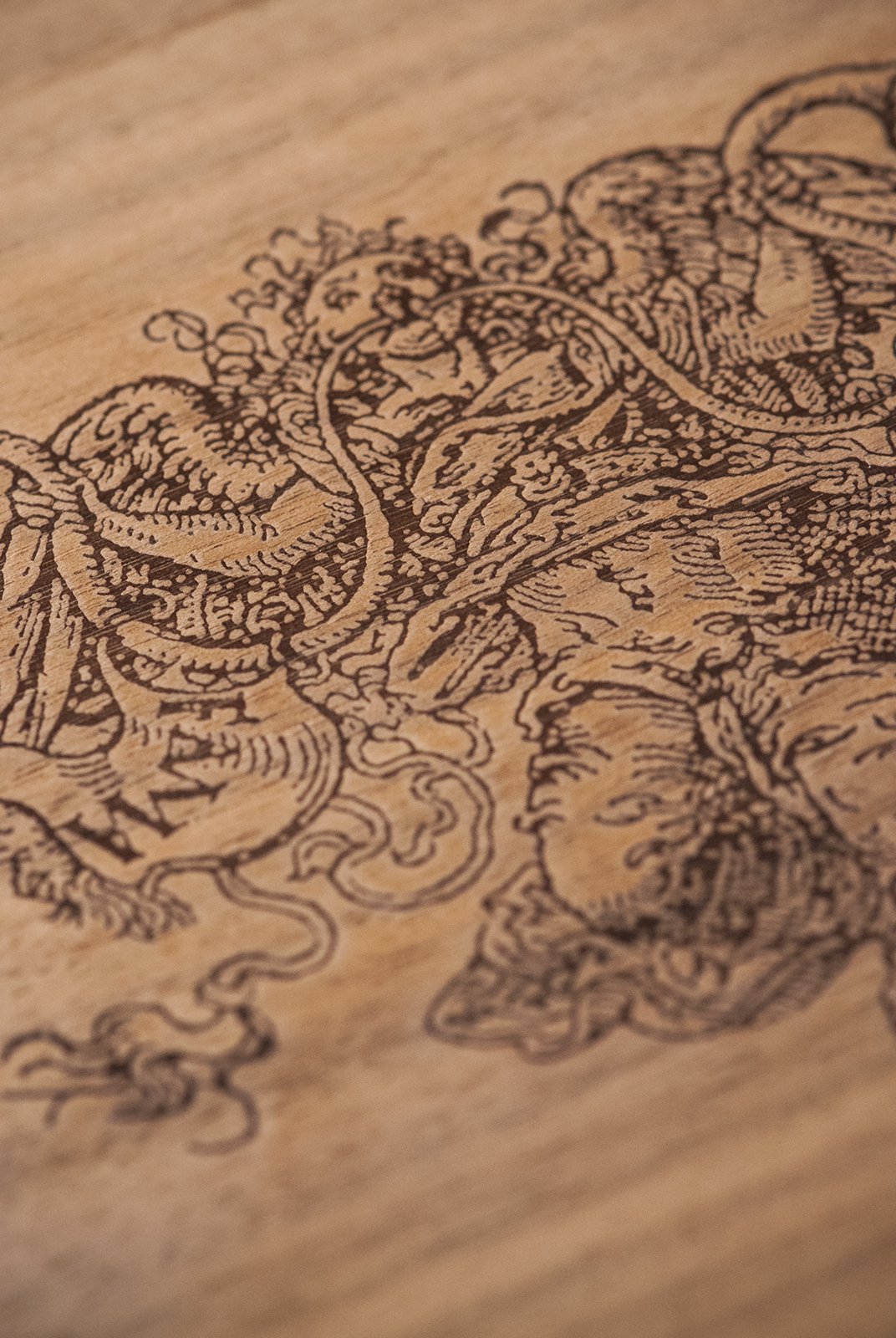 Foretell Wine Wooden Box Design Detail