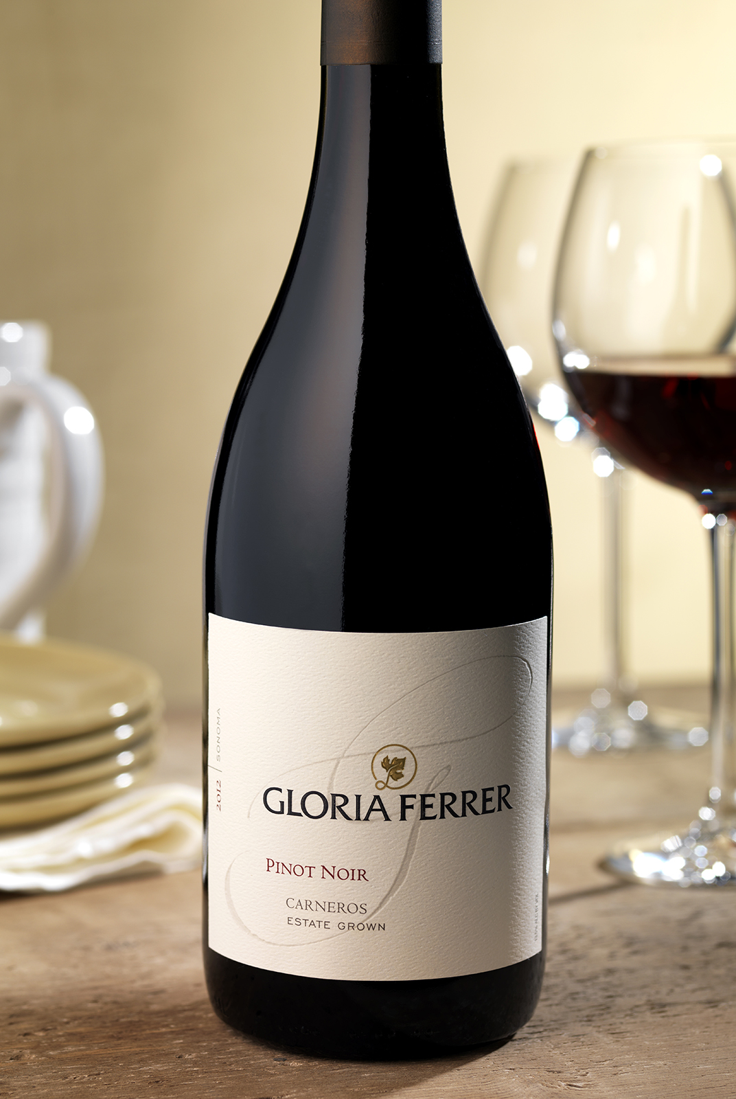 Gloria Ferrer Pinot Noir Wine Packaging Design & Logo