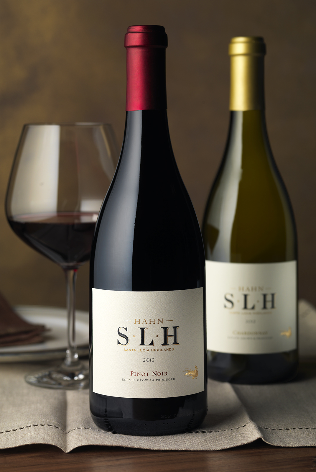 Hahn Family Wines SLH Wine Packaging Design & Logo