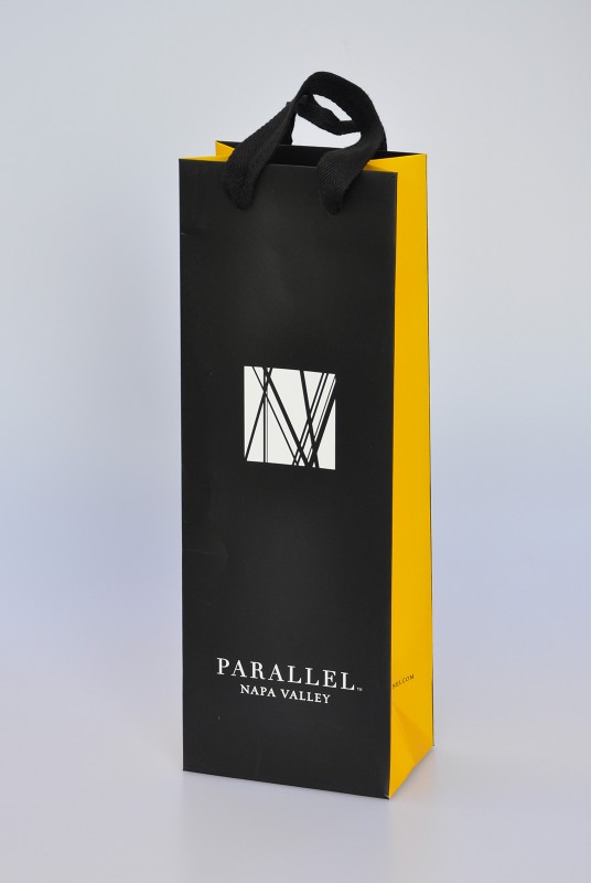 Parallel Napa Valley Wine Gift Bag Design