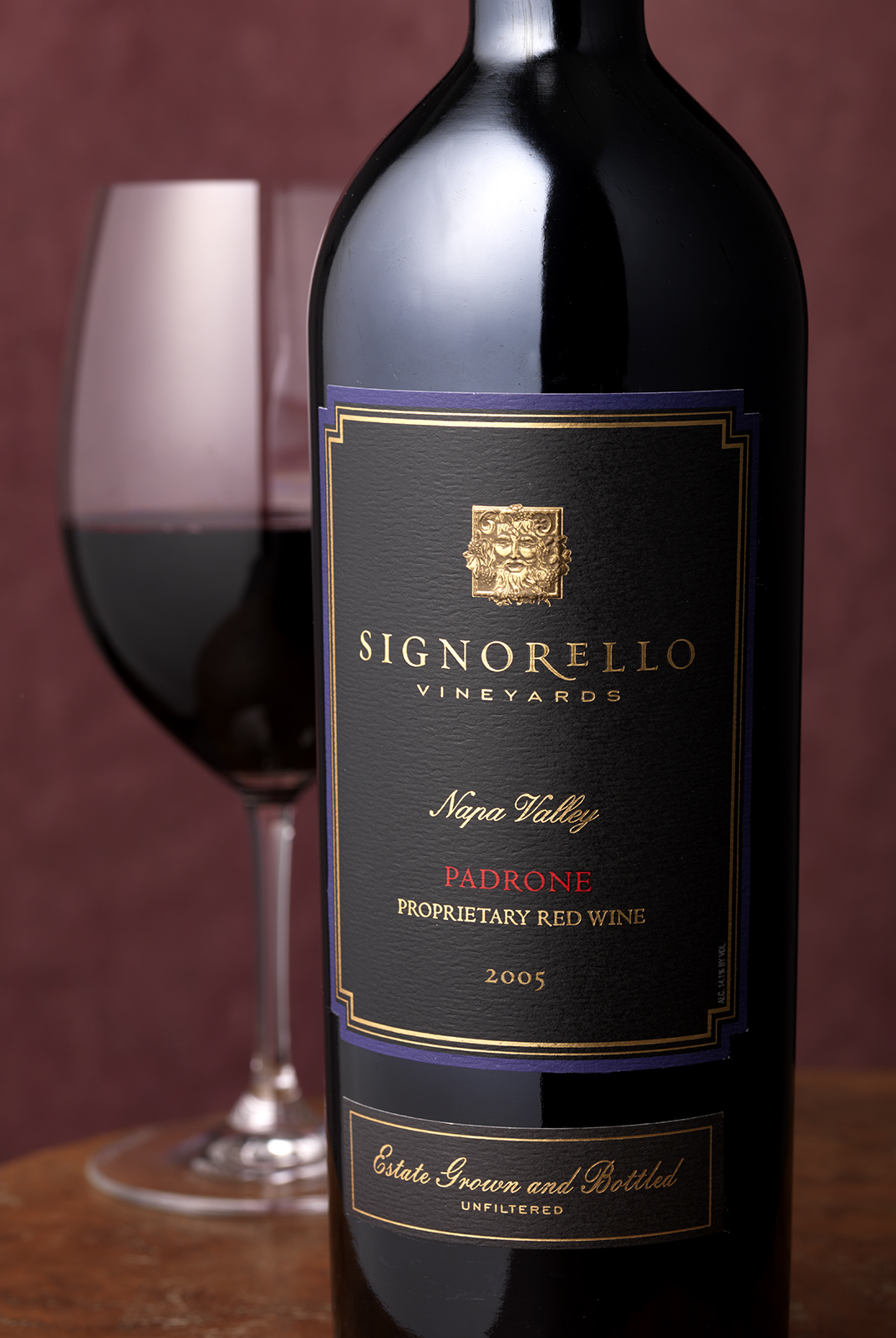 Signorello Vineyards Padrone Wine Packaging Design & Logo