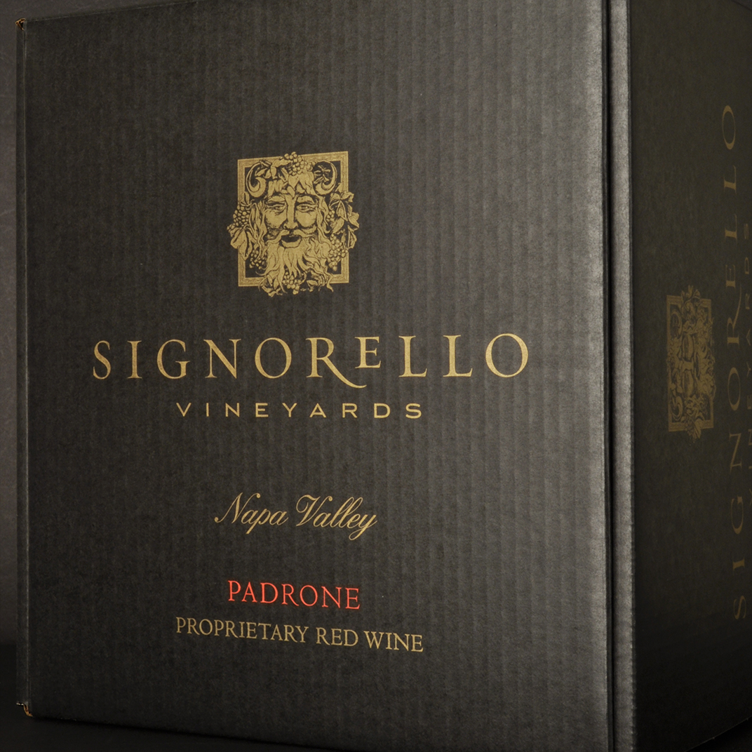 Signorello Vineyards Padrone Wine Shipper Design