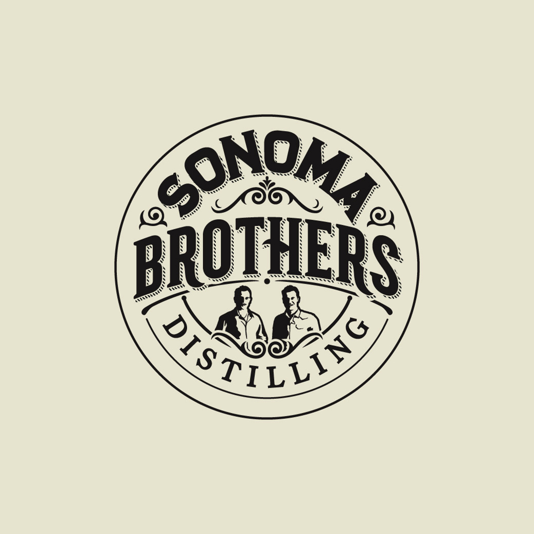 Sonoma Brothers Distilling Logo Design