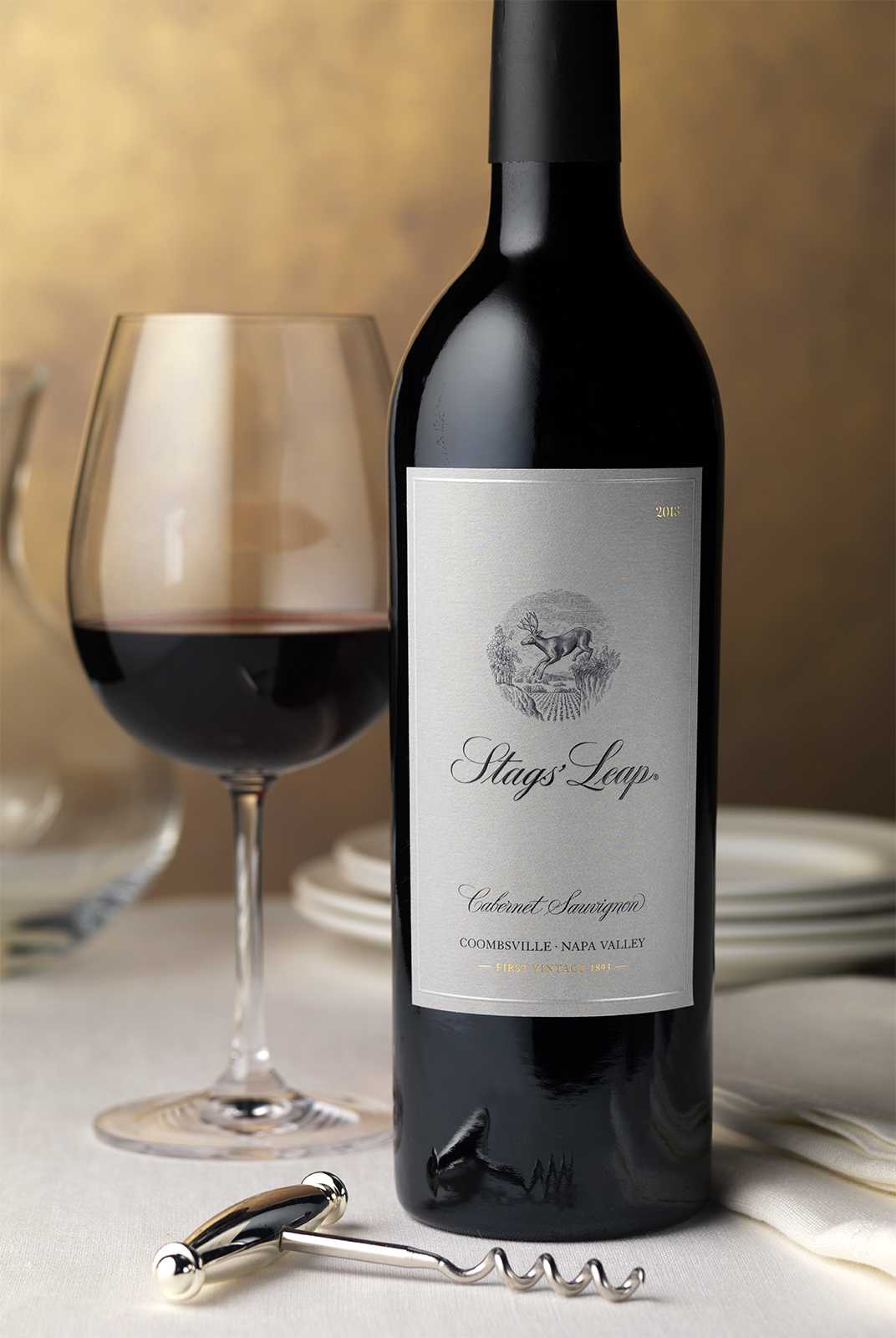 Stags’ Leap Winery Coombsville Cabernet Sauvignon Wine Packaging Design & Logo