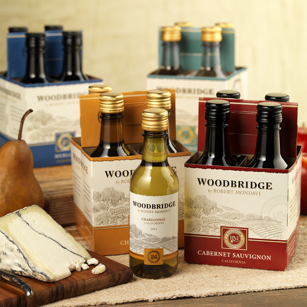 Woodbridge Single Serving Wines & 4-Packs Design