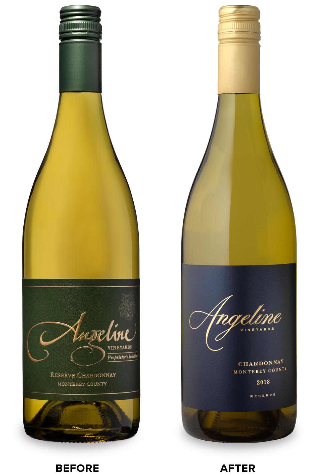 Angeline Vineyards Wine Design | CF Napa Brand Design