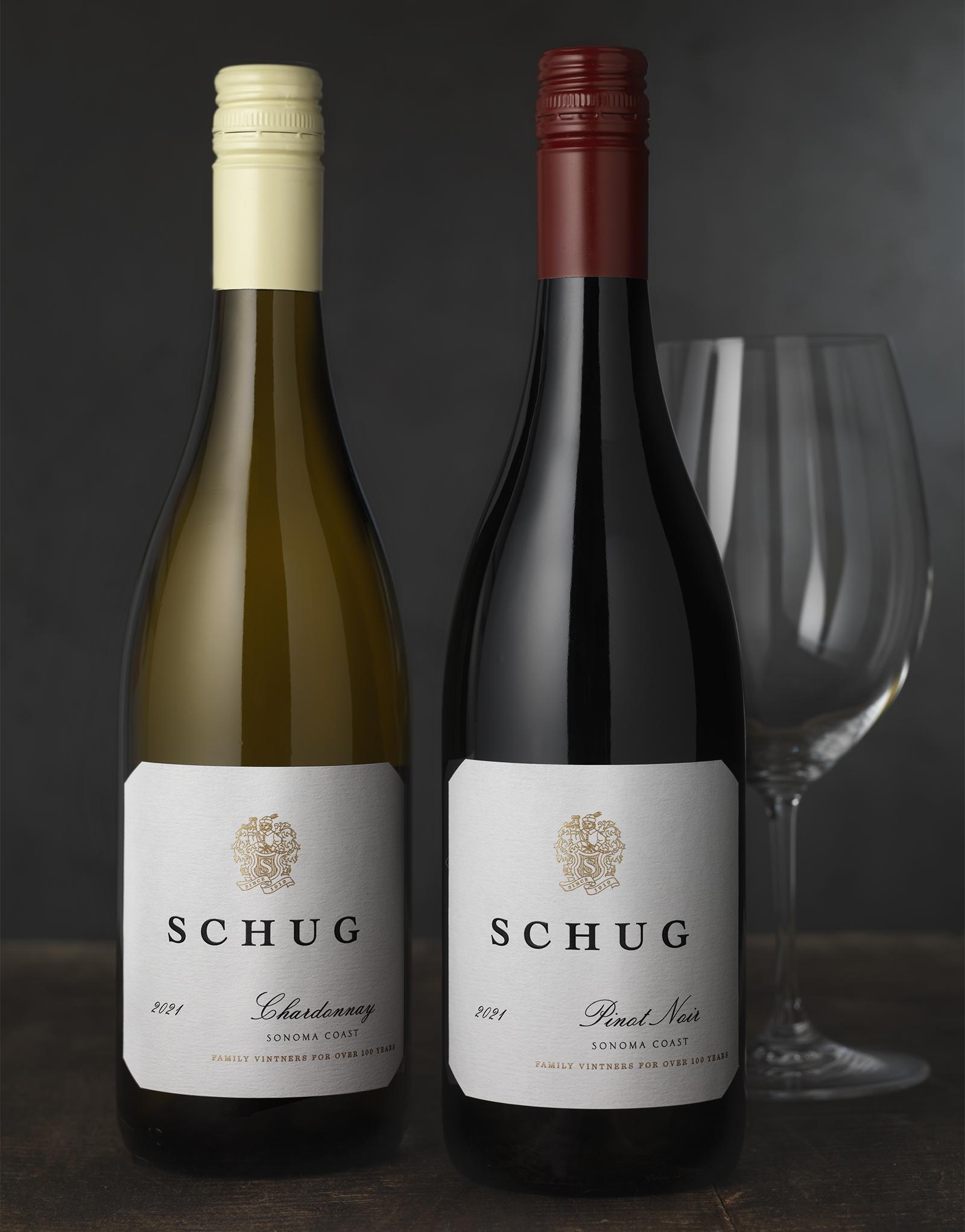 Schug Winery Design | CF Napa Brand Design