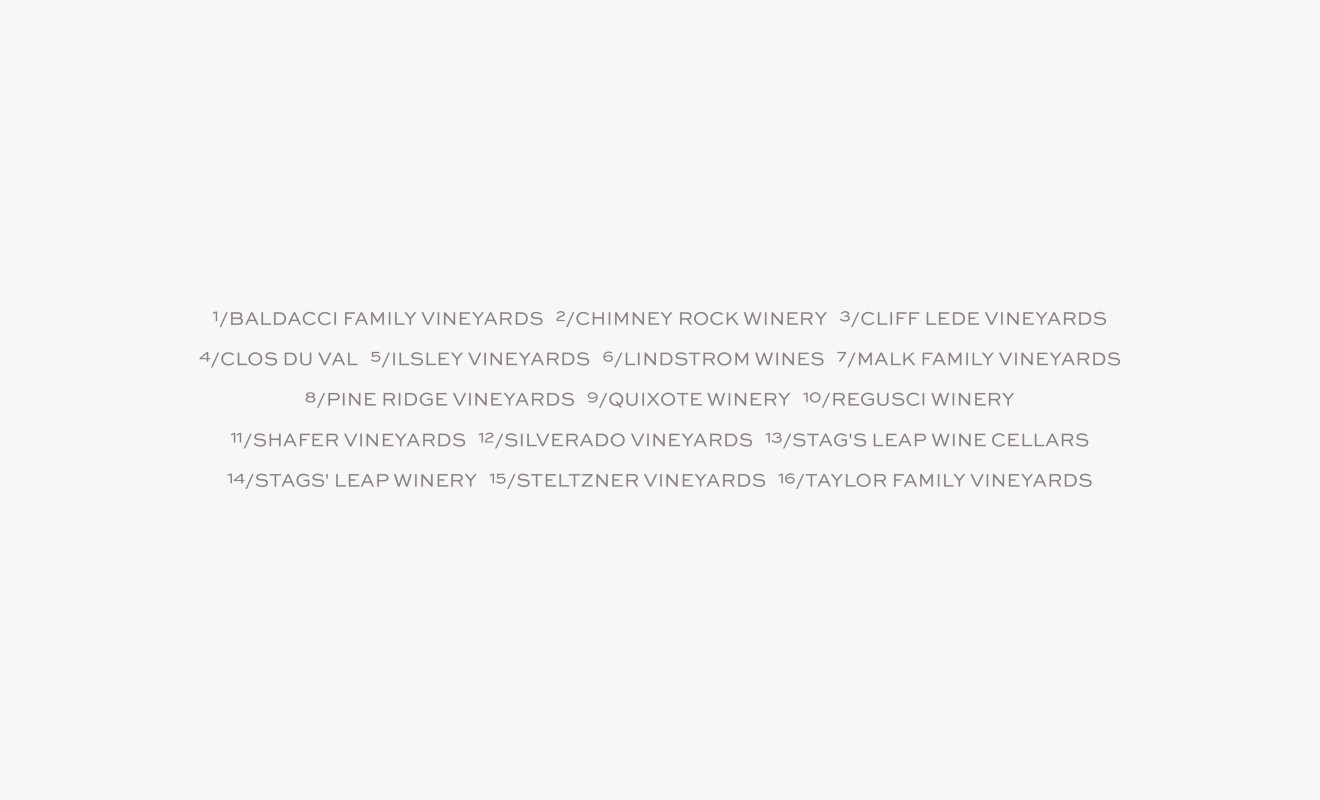Stags Leap District Winegrowers Winery List