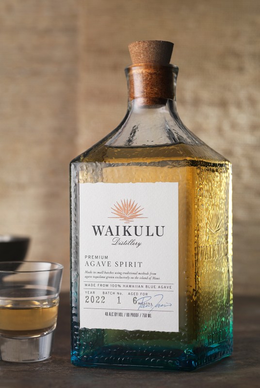 Waikulu Distillery Agave Spirit Packaging Design & Logo