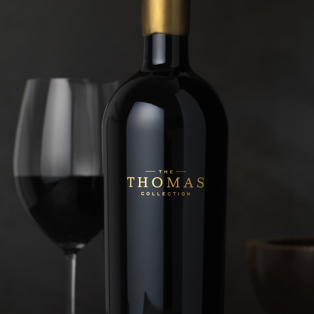 Baldacci The Thomas Collection Wine Packaging Design
