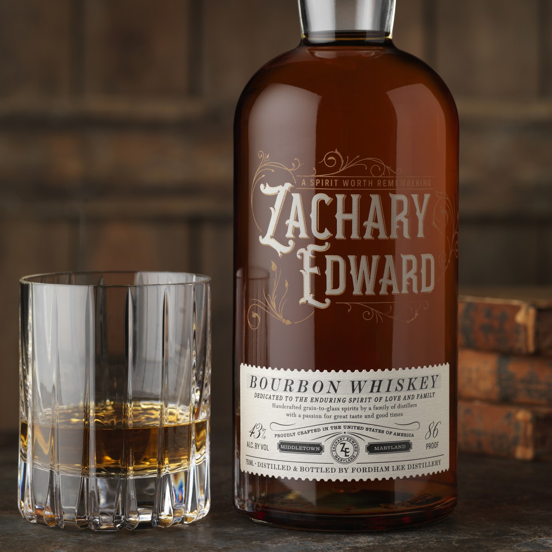 Zachary Edward Whiskey Packaging Design